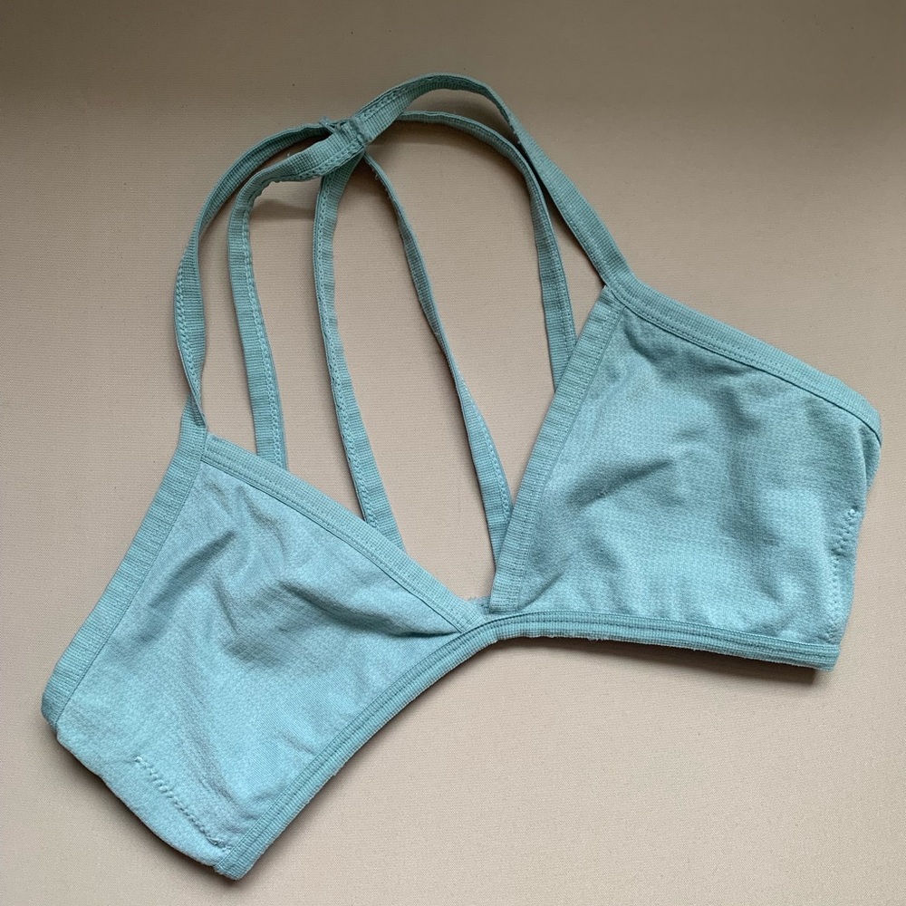 Pacsun NOLLIE Blue Strappy Bralette